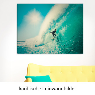 Leinwandbild surfing